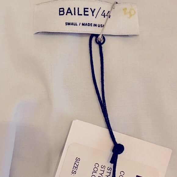 Bailey 44 Hold me tight white stretch top from Revolve retail $218. Sm NWT - Picture 5 of 8